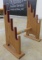 Oak 22 cal Gun Display Rack