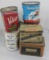 lot Tobacco & Coffee Tins