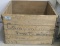 Wooden Shipping Box addressed to Campion PdC, WI