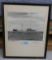 Framed photo of 1944 Military Supply Vessel