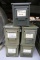lot of 5 30 cal Ammo Cans