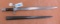 Portugues Model 1885 Kropatschek Bayonet /Scabbard