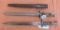 pair British Bayonets