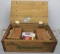 Remington & Winchester Wood Crates & items