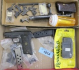 box of assorted Gun Parts & Pieces