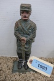 Cast Iron Civil War Soldier Bank