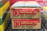 40 rds of 204 Ruger ammo