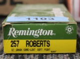 20 rds of 257 Roberts ammo