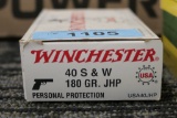 50 rds of 40 S&W ammo