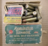approx. 75 rds of 351 SLR ammo