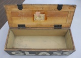 Old Wooden Military Case