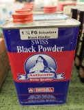 6 cans of various FG & FFF Black Powder