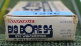 20 rds of 375 WIN Big Bore ammo