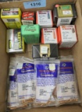 lot assorted partials 22 cal Reloading Bullets