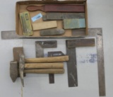 lot of Vintage Tools & Wet Stones