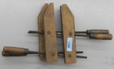 Pair of Vintage Carpenters Clamps