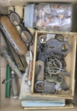 lot of RR keys, Agates, & other Small Collectibles