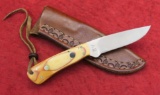 Custom Hunting Knife & Sheath