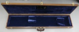 Custom Wooden Velvet Lined Long Gun Case