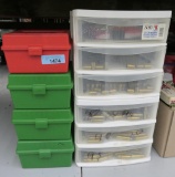 Plastic totes & Shell Carriers of assorted Brass