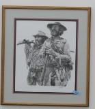 Signed & numbered framed Mountain Man print