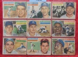 Set of 9 Topps Baseball Cards