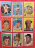 Grouping of 9 Vintage Baseball cards