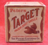 Empty Peters 2 peice Target Shell Box
