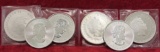 6 Silver Canadian / Australian Silver Rounds