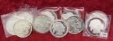 9 Indian Head .999 Silver Troy oz Coins