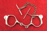 Early set of handcuffs patent date May 2 1899