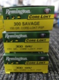 60 ct REM 300 SAV Factory Ammo