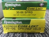 40 rds of REM 30-06 factory ammo