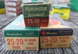 approx 150 rds of vintage 25-20 ammo