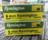 40 rds of REM 6mm factory ammo