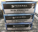 60 rds of Federal 30-06 factory ammo