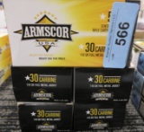 250 rds of 30 cal Carbine FMJ ammo