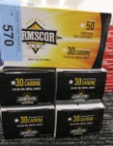 250 rds of 30 cal Carbine FMJ ammo