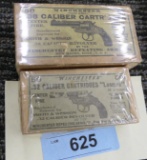 2 boxes of Vintage 32 & 38 cal WIN revolver ammo