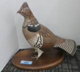 Roughed Grouse Resin Statue