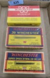 3 full boxes of vintage Winchester ammo