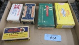 5 full boxes of Vintage Handgun Ammo