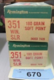 100 rds of REM 351 SLR ammo