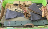 large flat of Military Holsters & Belts