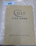 Vintage Colt Firearms 1933 Catalog