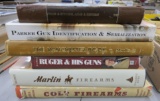 6 Hard Cover Gun Books