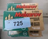 250 rds of 9mm Makarov ammo