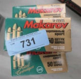 250 rds of 9mm Makarov ammo