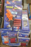 box lot of 3 Orion Flare Guns & numerous Flares