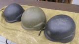 3 Kevlar SWAT style helmets